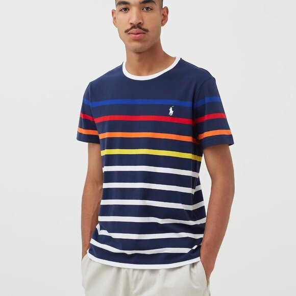 Polo Ralph Lauren Striped Cotton Crewneck Tee – Size M – NWOT - Picture 15 of 15